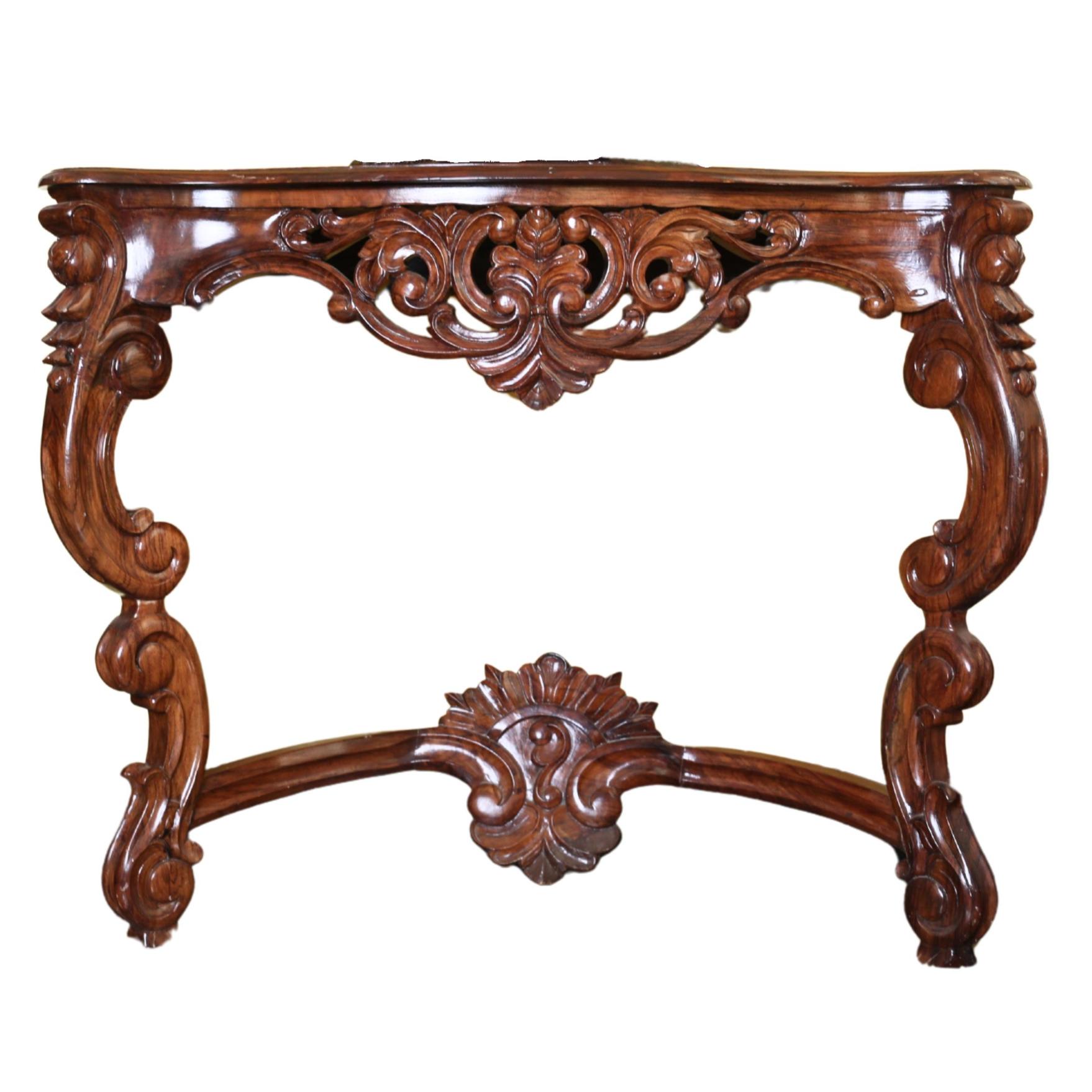 Handcrafted Console Table