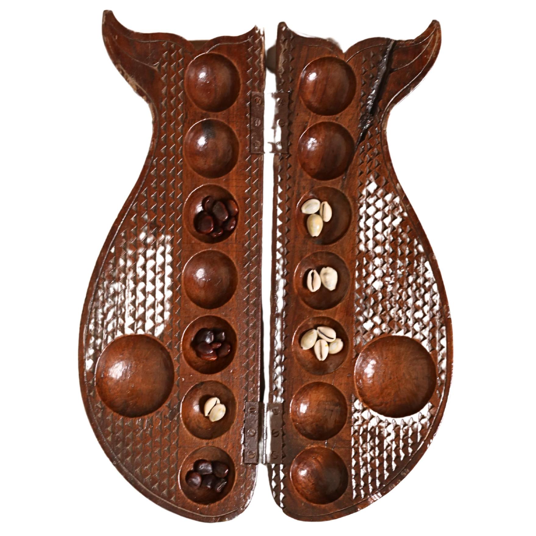 Traditional Alu Guni Mane Game-Fish shaped